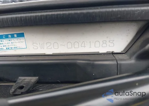 1991 Toyota Mr2 из США, поврежденный, VIN SW200041083